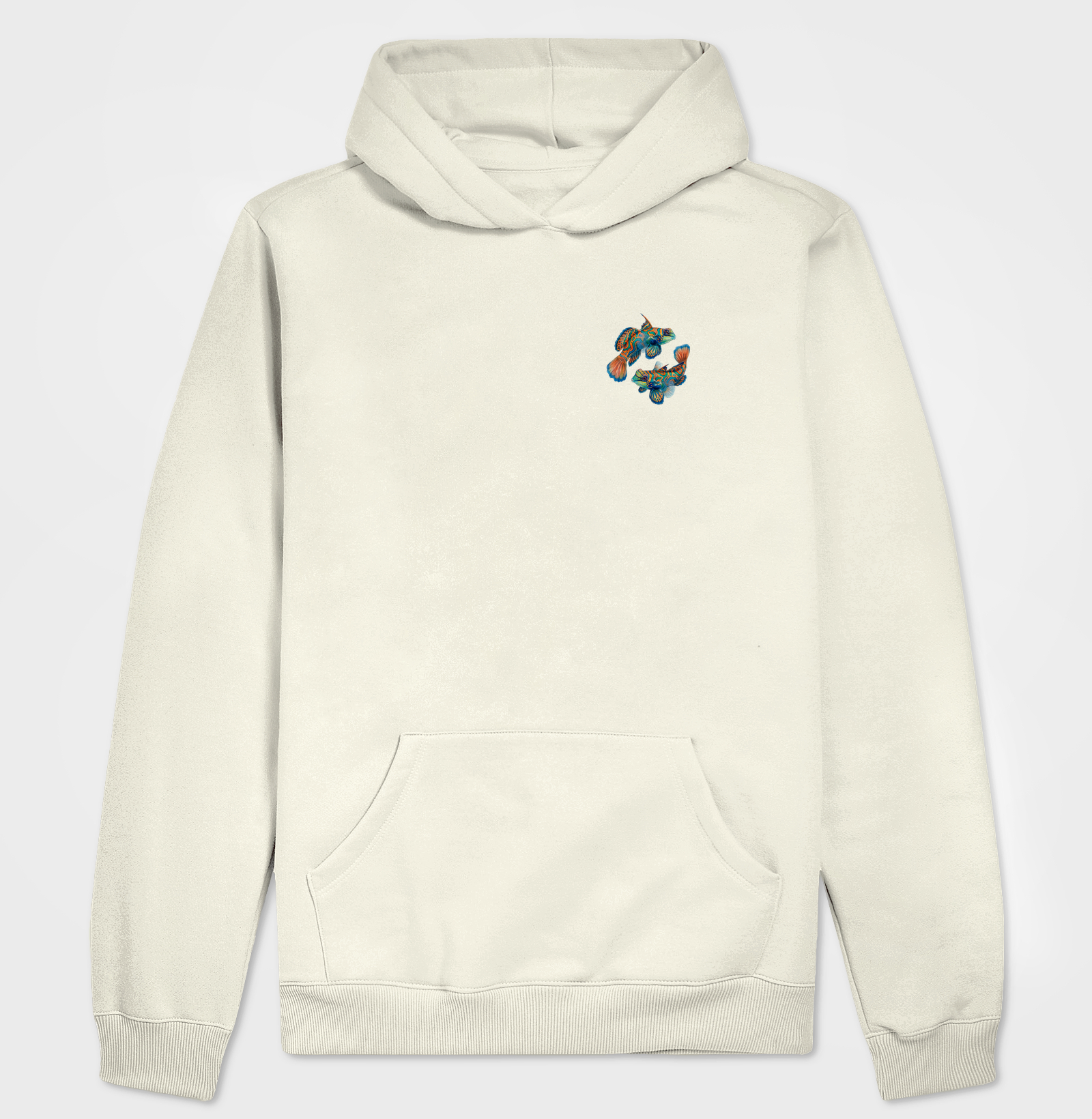 Peixes - Mini - Mandarim Real - Moletom Hoodie - Imagem 5