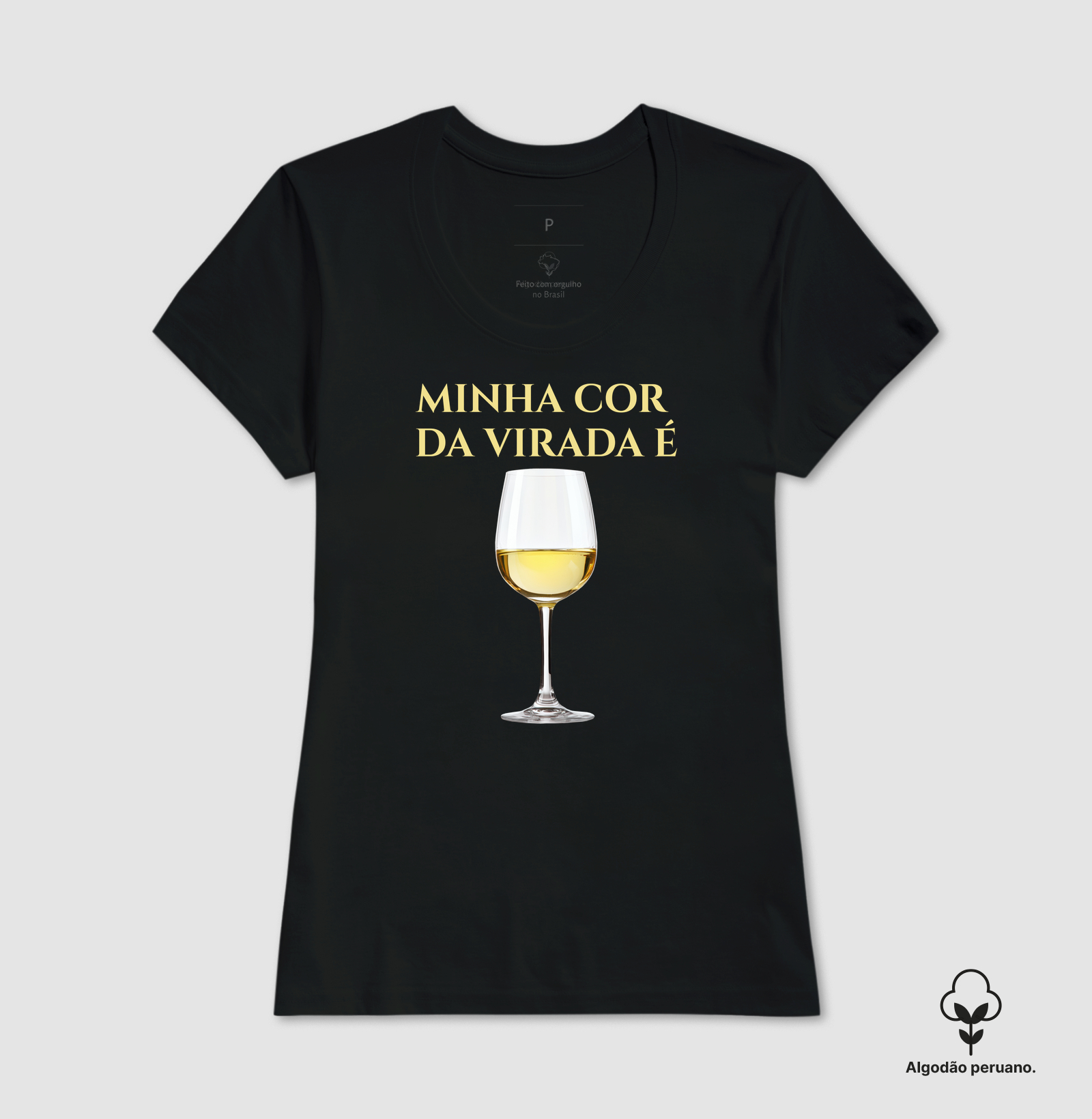 Camiseta Cor da Virada - Branco - Imagem 7