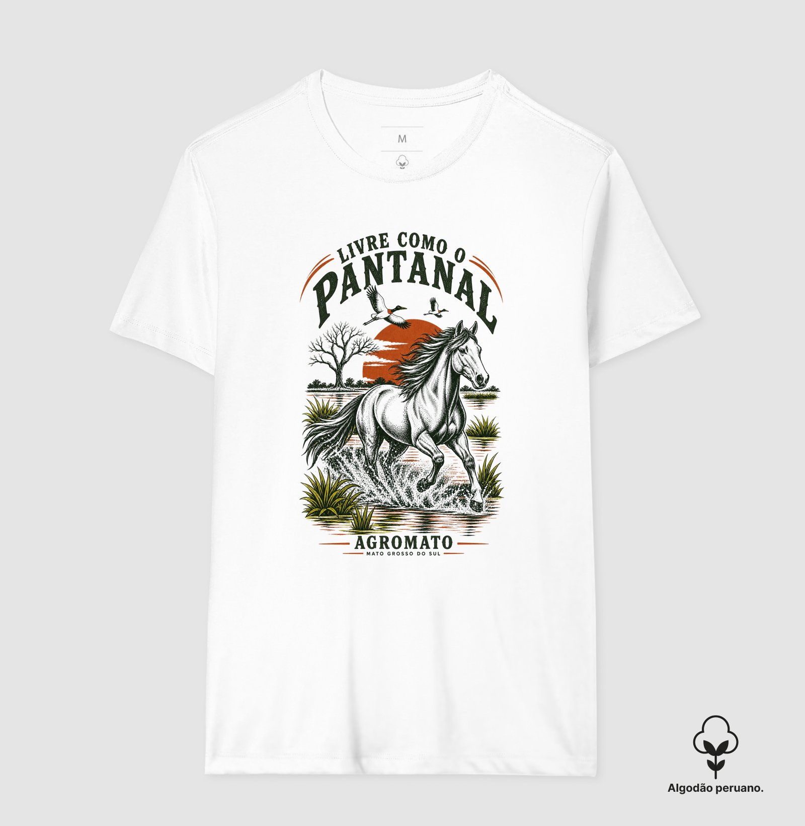 Camiseta Livre como o Pantanal - Imagem 2