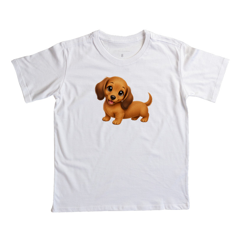 Dachshund Marrom - Desenho Animado - Imagem 4