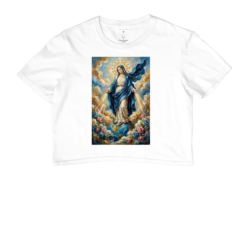Nossa Senhora das Graças - Medalha Milagrosa Arte Sacra - Imagem 3