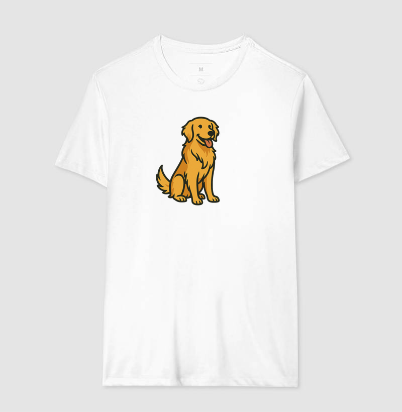 Golden Retriever Sentado