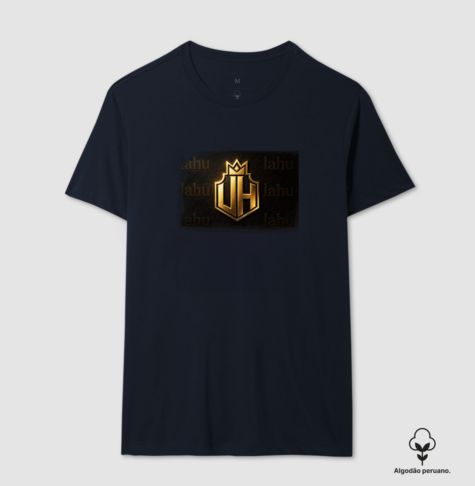 👑 Brasão da Grandeza | Poder, Prestígio e Liderança 👑 Para quem nasceu para se destacar, esta estampa traz um brasão imponente em dourado sobre um fundo negro sofisticado, transmitindo autoridade, força e exclusividade. - Imagem 7