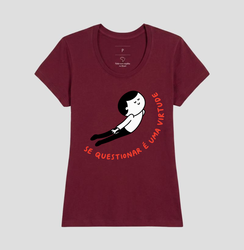 Camiseta Se Questionar É Uma Virtude (estampa G) - Imagem 15
