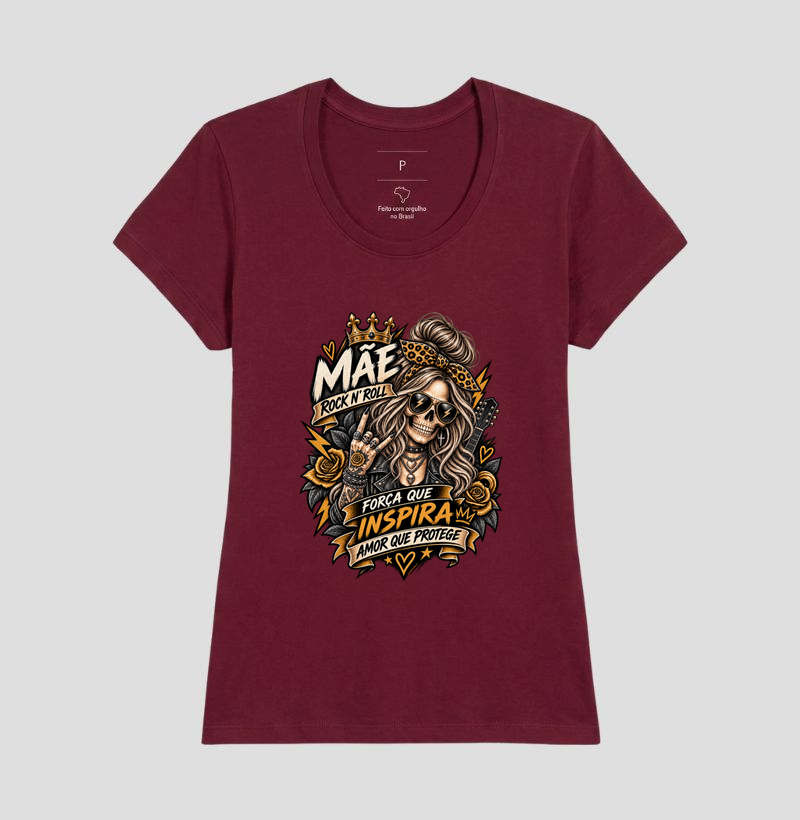 Camiseta Mãe Rock N’ Roll - Imagem 9
