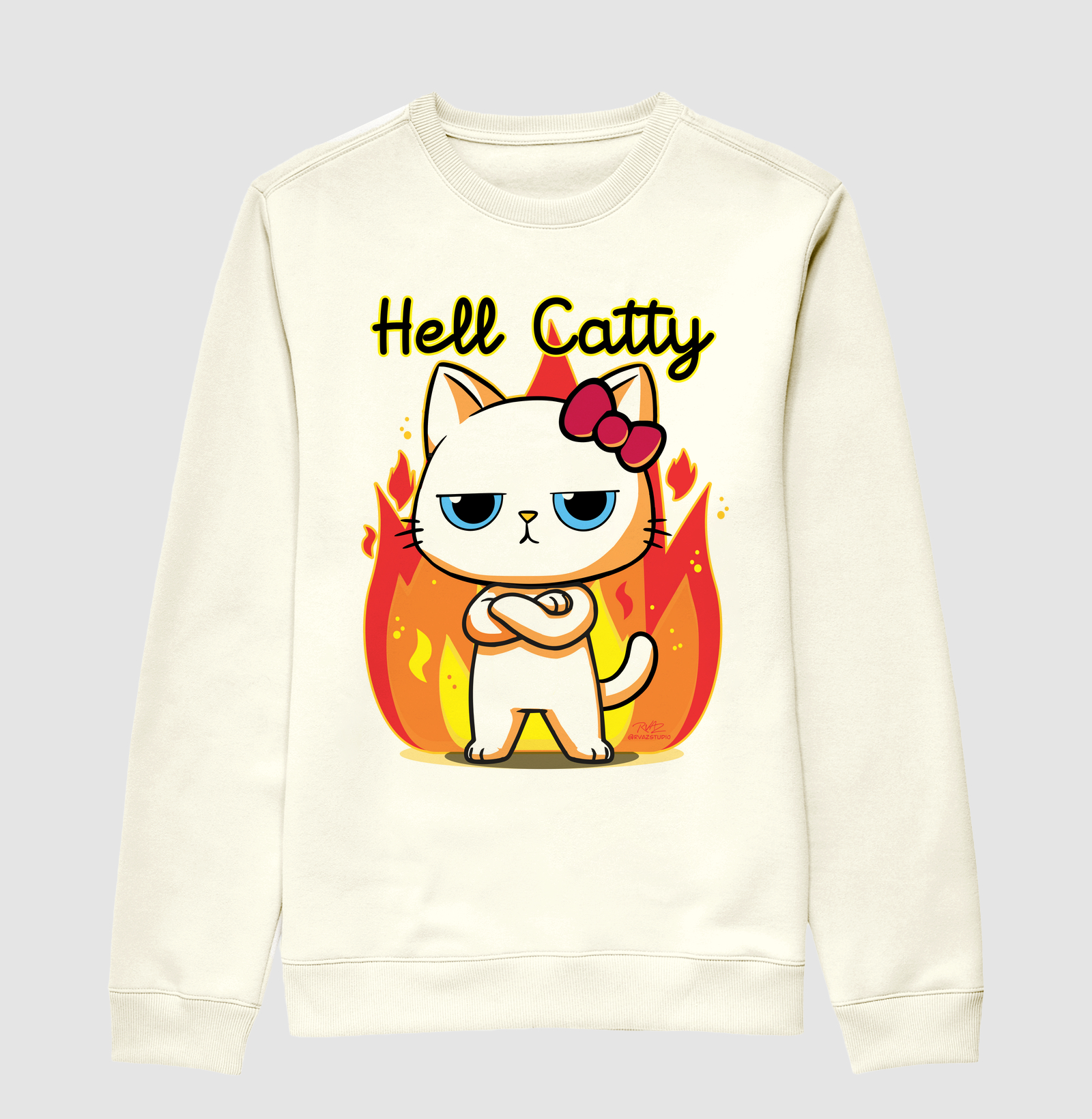 Camiseta Gato Sincero Hell Catty - Imagem 2