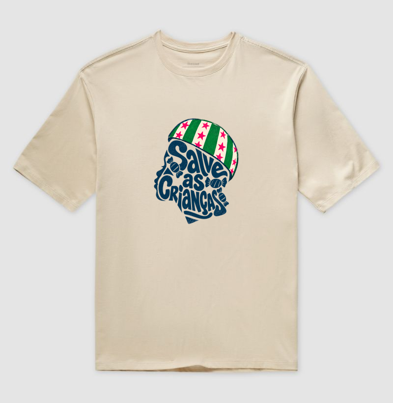 Camiseta Oversized Salve as crianças - Imagem 3