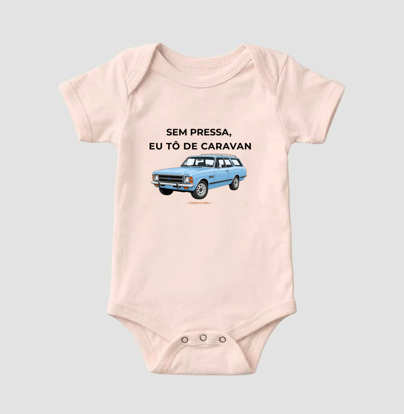 Sem pressa, eu tô de Caravan - azul claro - Imagem 5