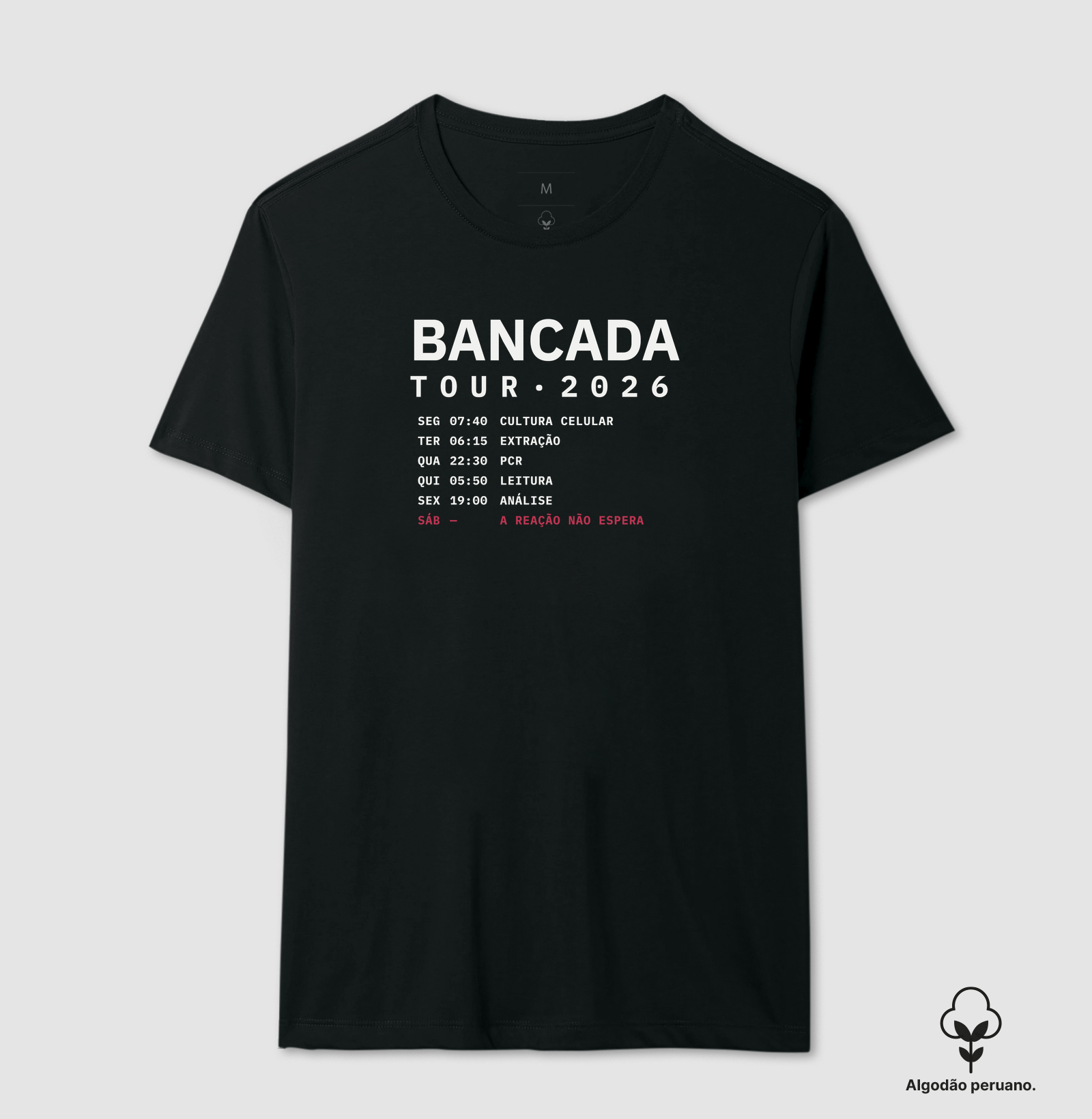 Camiseta Pima Masculina Bancada Tour - Imagem 5