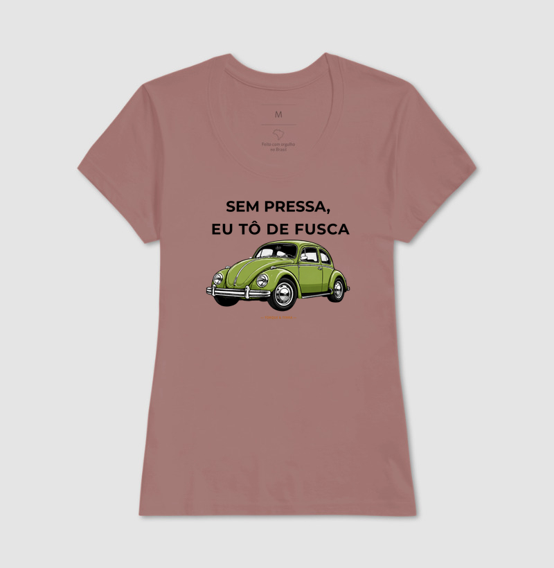 Sem pressa, eu tô de fusca - Verde - Imagem 17