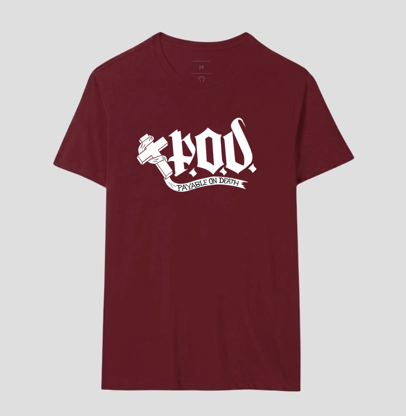Camiseta Básica - P.O.D. (Payable on Death) - Imagem 14