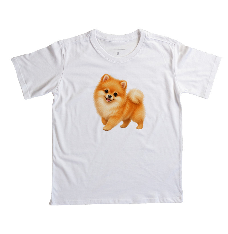 Pomerânia (Spitz Alemão) Laranja - Desenho Animado - Imagem 3