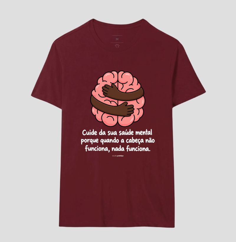 Camiseta Cuide da Sua Saúde Mental - Imagem 18