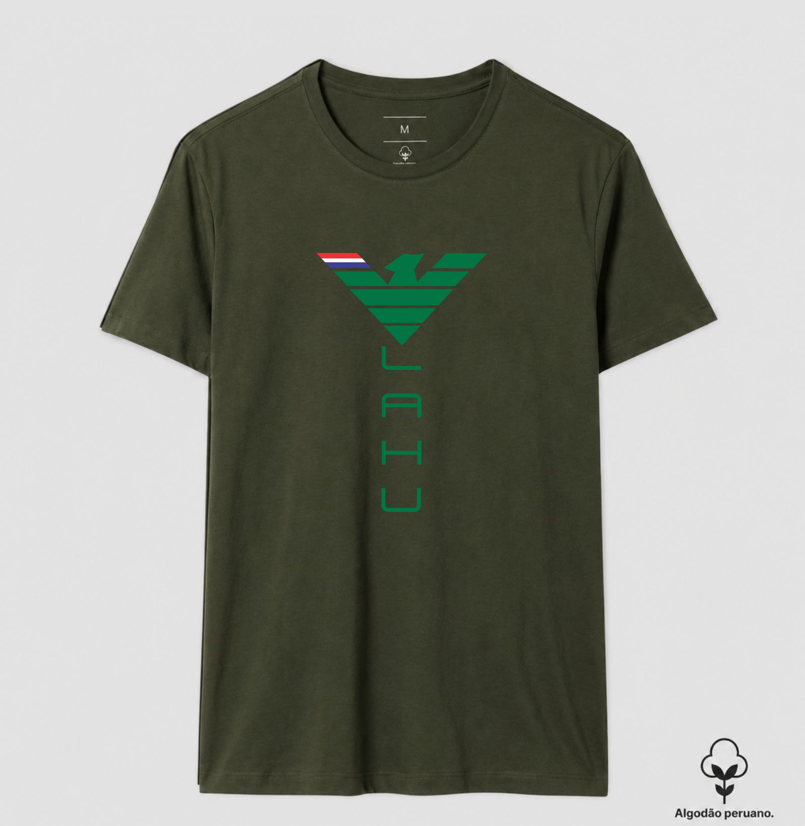 🦅 LAHU GREEN | A Força da Confiança e da Evolução  A estampa LAHU GREEN é uma poderosa representação de crescimento, confiança e determinação. Com uma águia geométrica em verde intenso, a arte transmite a energia de quem permanece firme em seus valores, acredita no próprio potencial e segue avançando com coragem em direção aos seus objetivos. - Imagem 6
