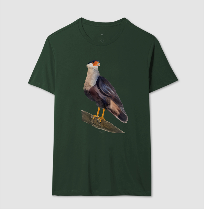 Camiseta Carcará – Aves do Brasil - Imagem 9