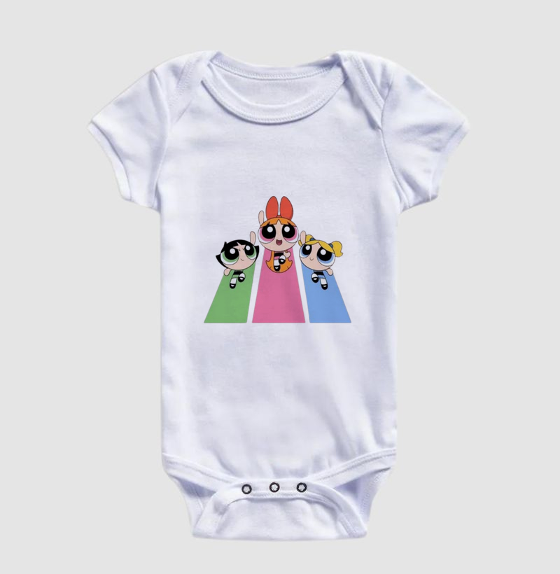 Camisa das meninas Super Poderosas - Imagem 3