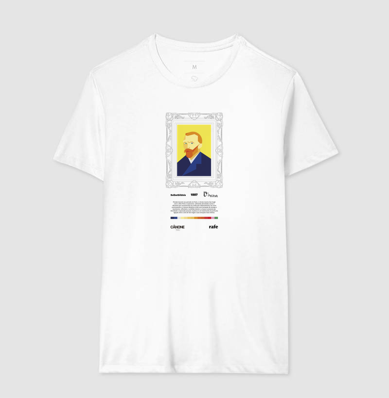 Camiseta Selbstbildnis - Vincent Van Gogh - Edição Museu - Imagem 5