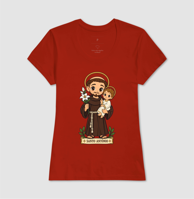 Santo Antonio estilo chibi - Imagem 9