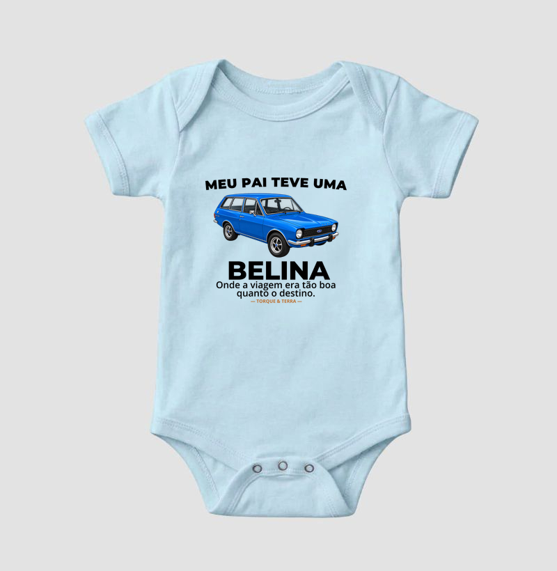 Meu pai teve uma - BELINA - azul - Imagem 4