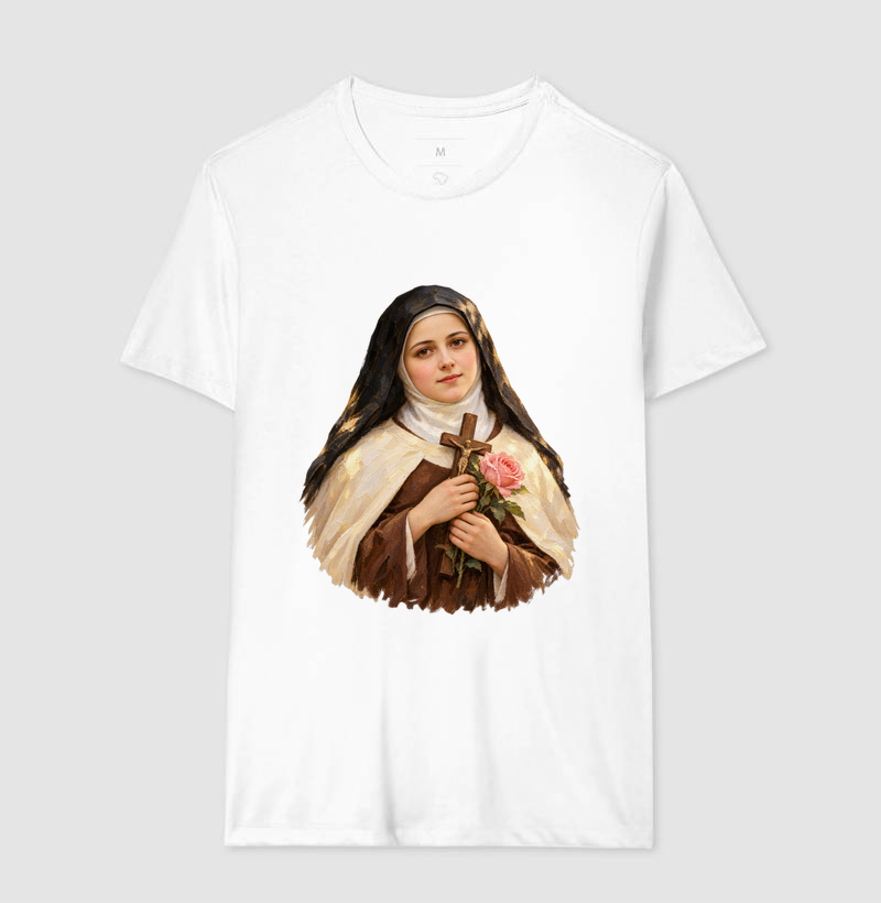 Santa Teresinha — Olhar de Rosa e Cruz - Imagem 2