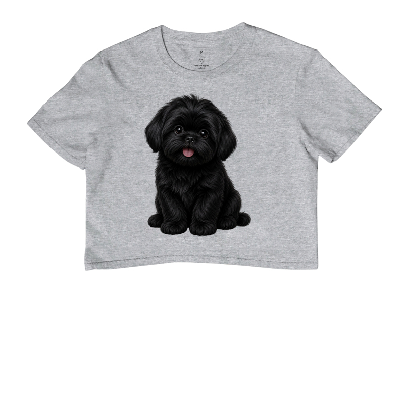 Shih Tzu Preto - Desenho Animado - Imagem 6