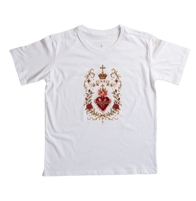 Camiseta infantil Cor Iesu - Imagem 5