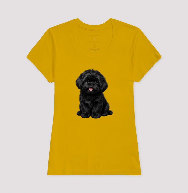 Shih Tzu Preto - Desenho Animado - Imagem 15