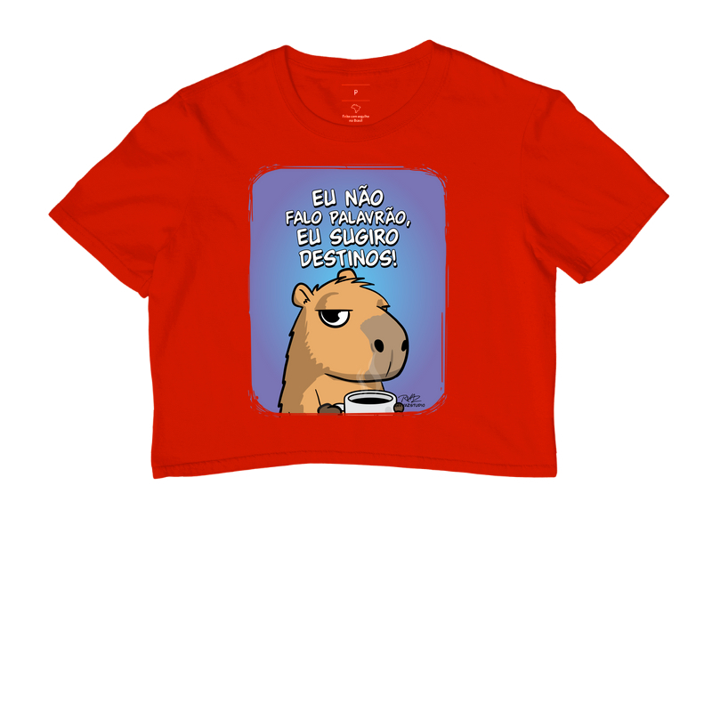 Camiseta Capivara Sugiro Destinos - Imagem 7