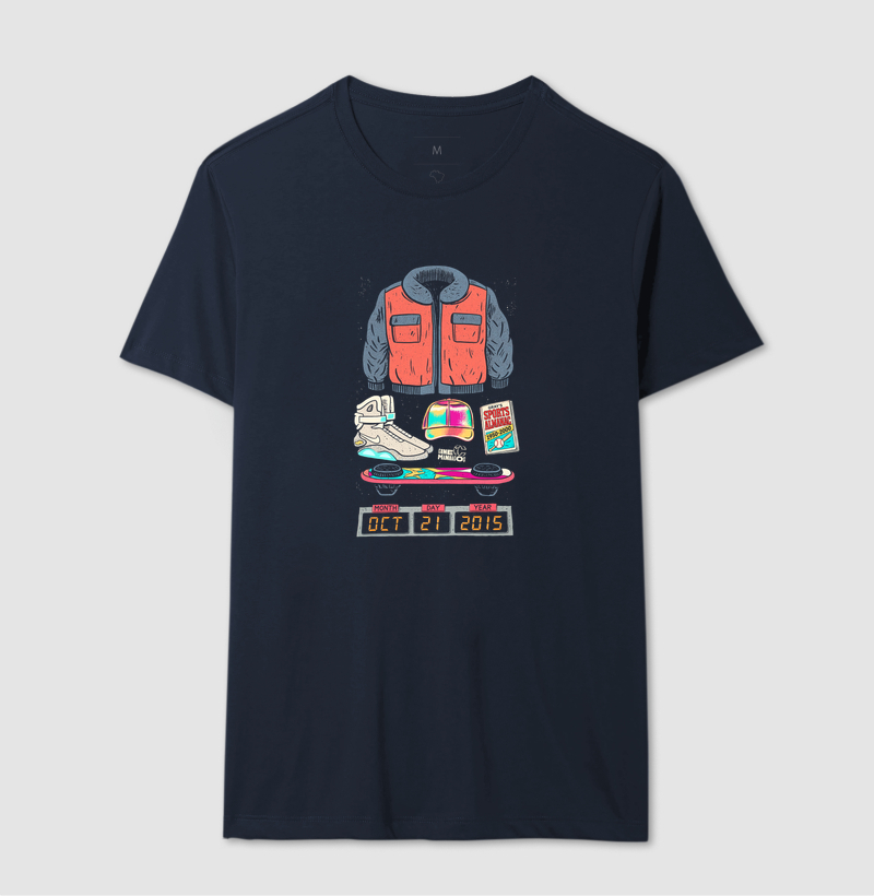 Camiseta Marty 2015 — De Volta para o Futuro II - Imagem 5
