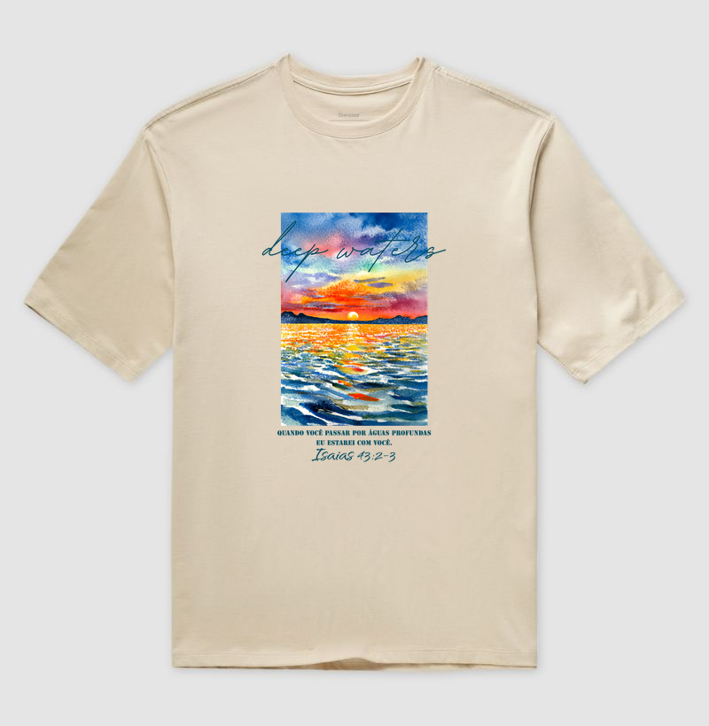 Camiseta Oversized Deep Waters - Imagem 3