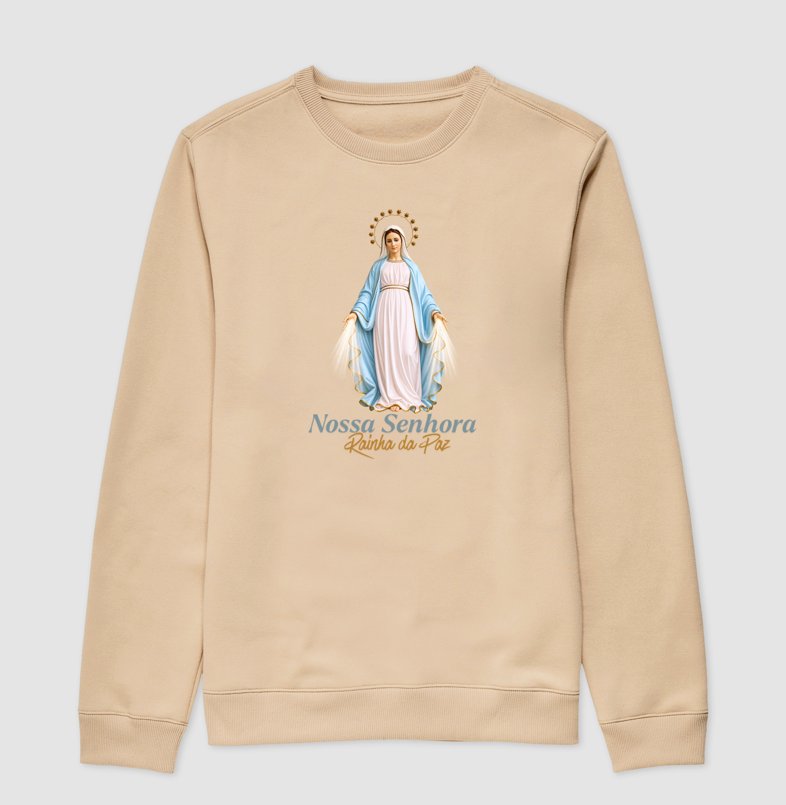 Camiseta Católica Nossa Senhora Rainha da Paz - Imagem 3