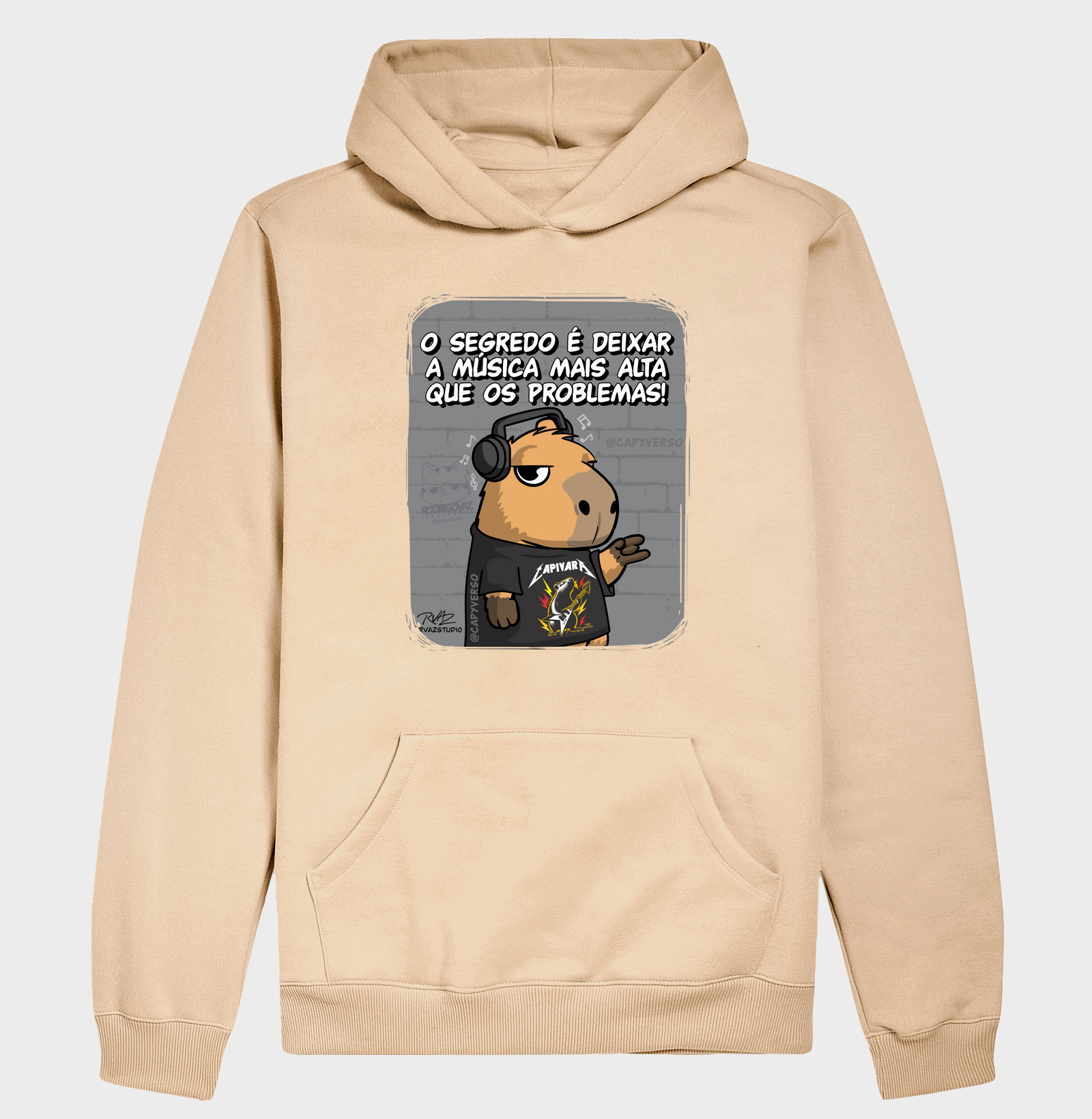 Camiseta Capivara Música - Imagem 5