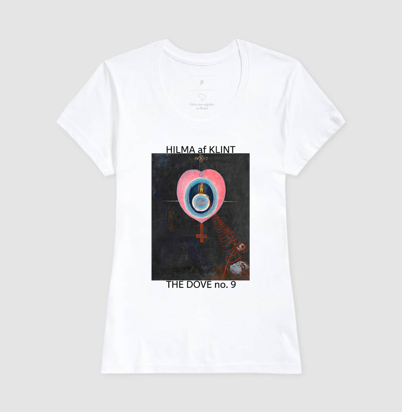 Camiseta Hilma Af Klint The Dove No 9  - Imagem 3