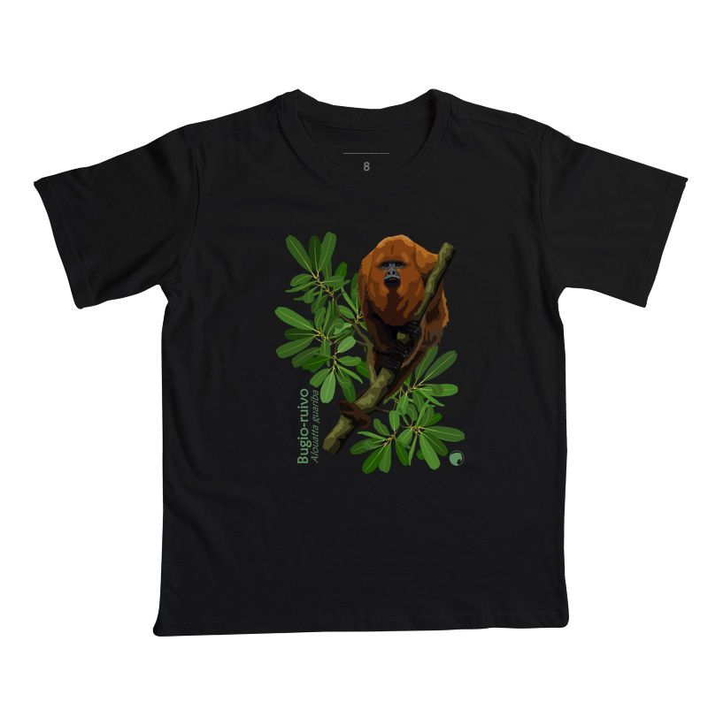 Camiseta Infantil Bugio-ruivo - Imagem 4