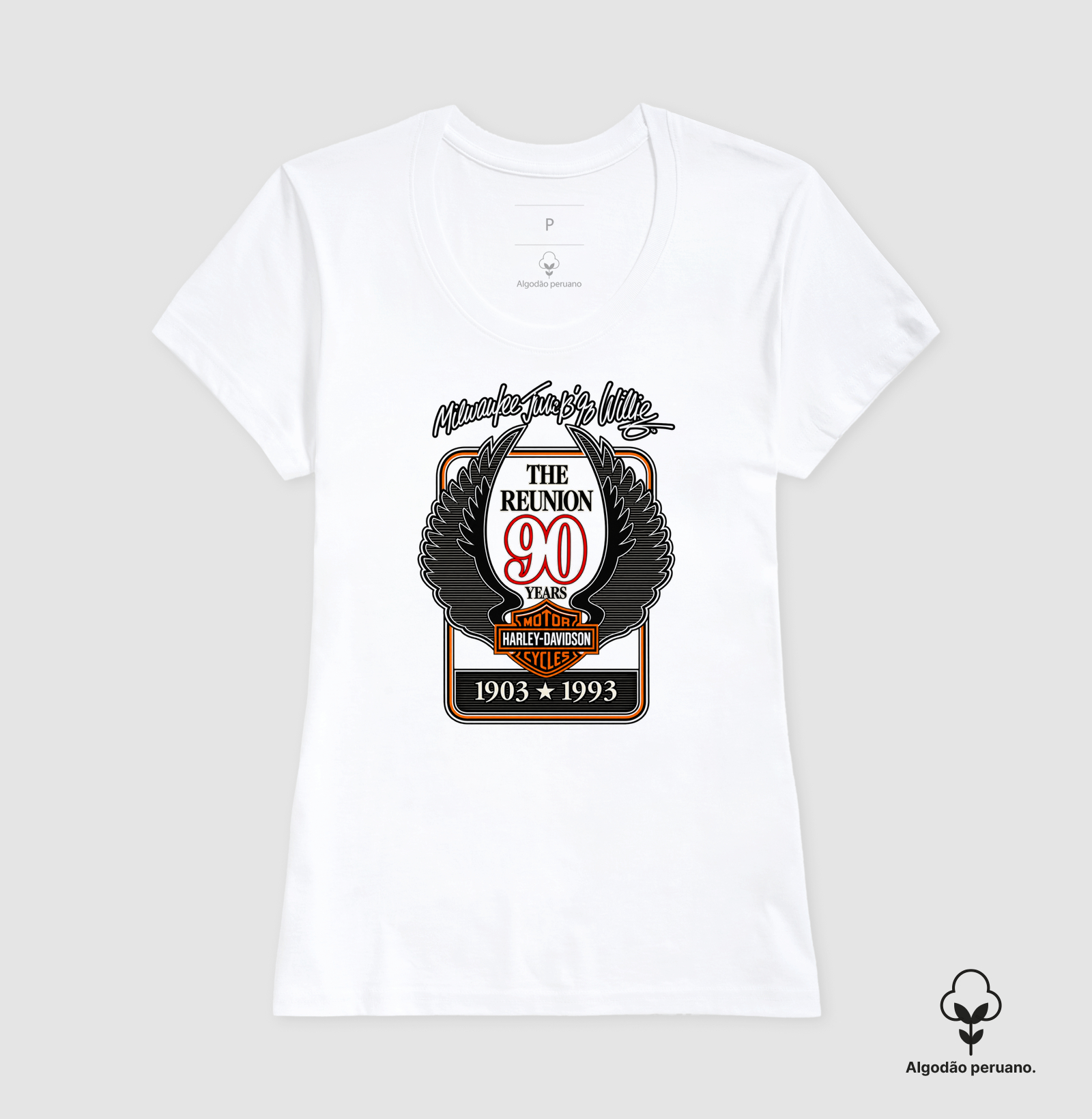 Camiseta HD 90 Years Reunion - Imagem 2
