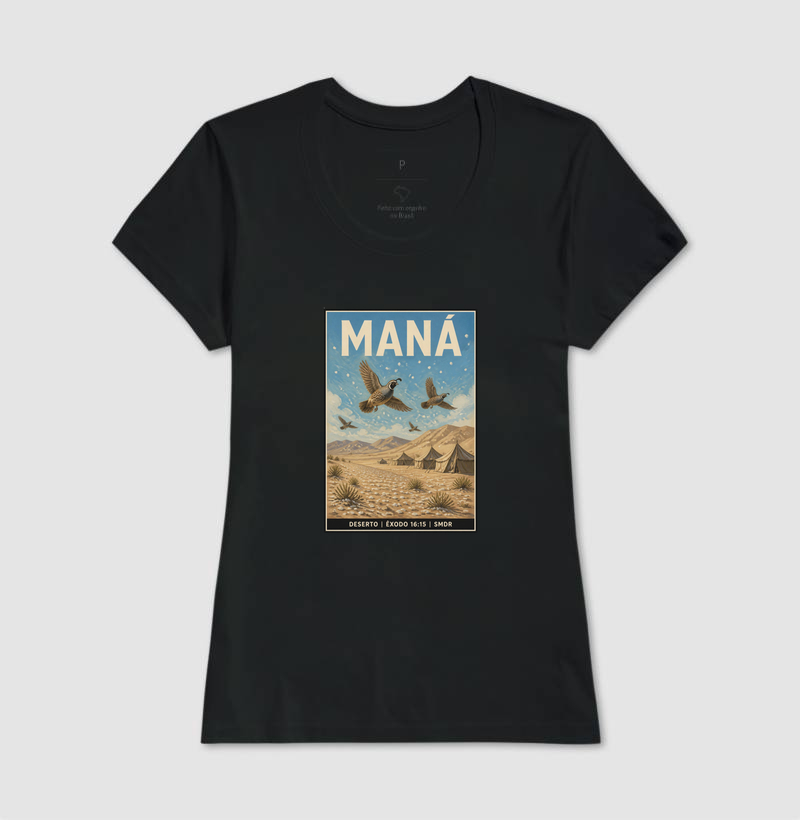 Camiseta Feminina Cristã Maná - Imagem 2