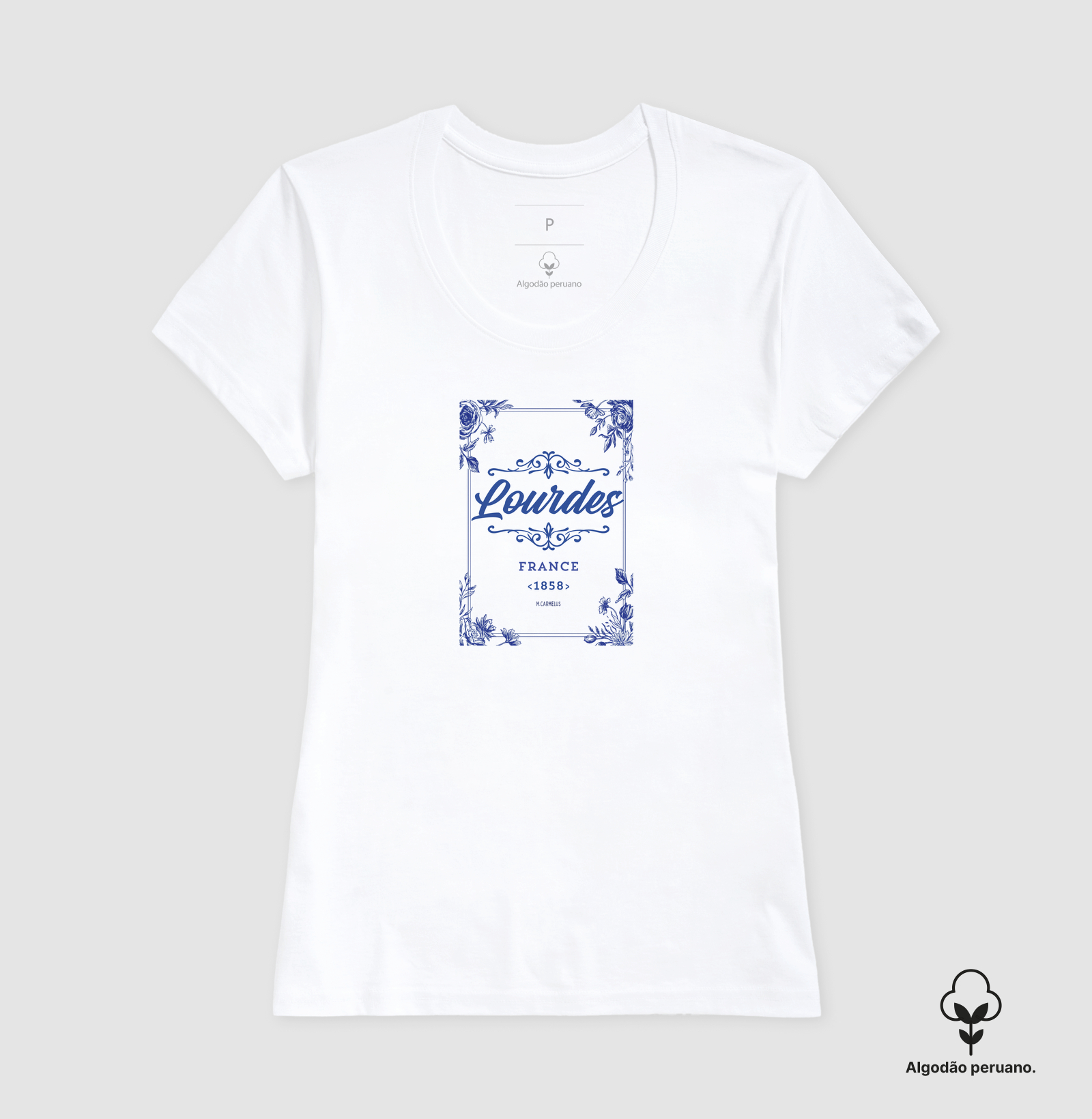 Camiseta Nossa Senhora de Lourdes - Imagem 6