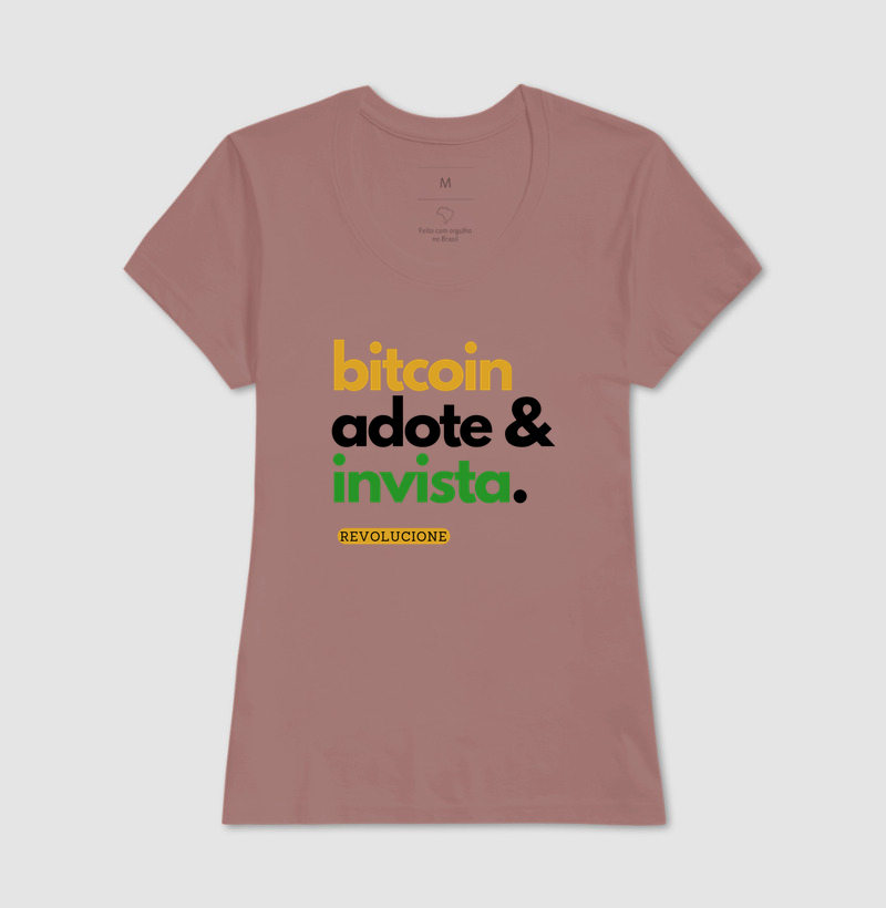 Camiseta Bitcoin Adote & Invista - Imagem 16