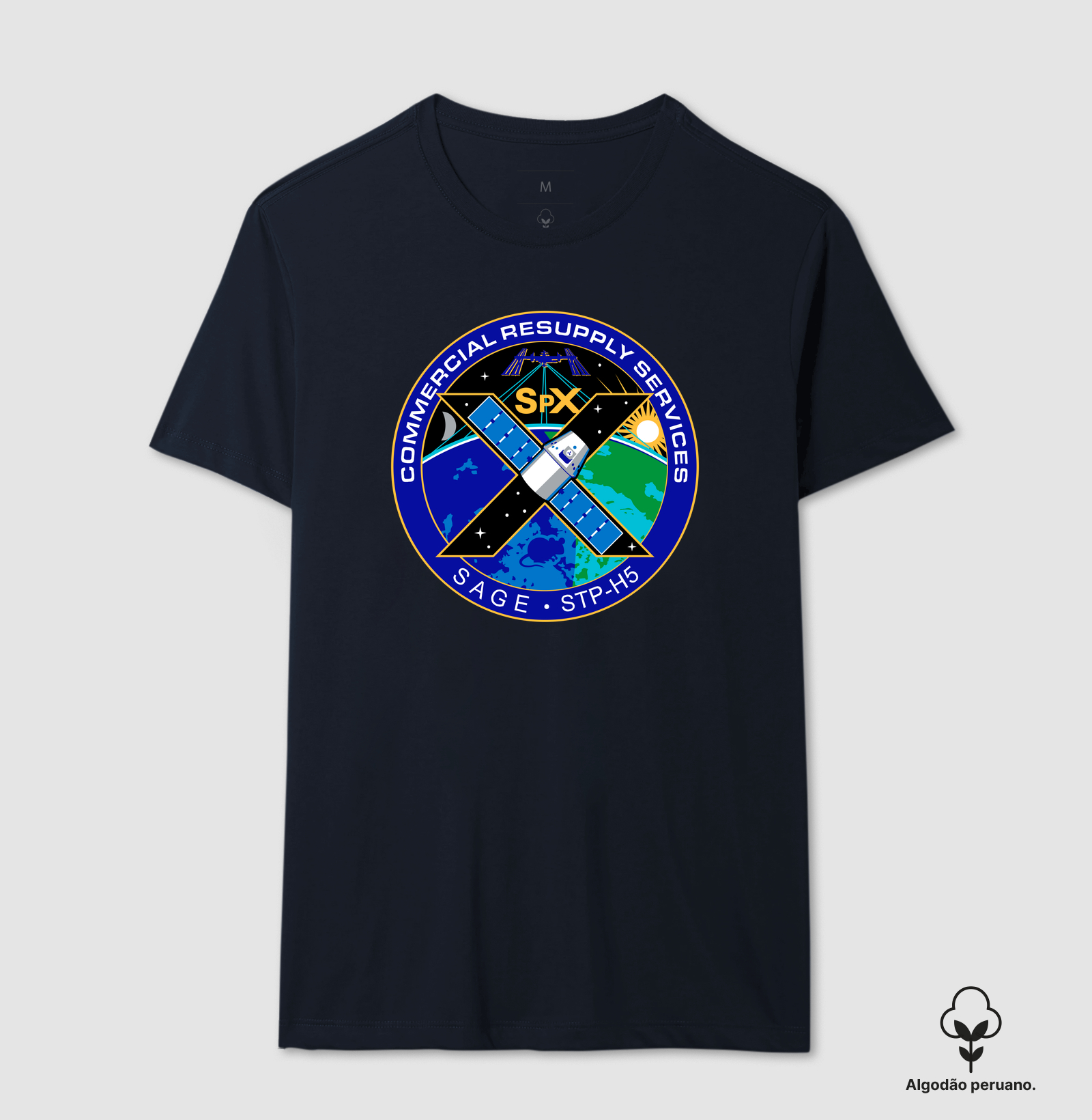 Emblema SpaceX CRS-10: Missão ISS (Coleção Odyssey) - Imagem 6