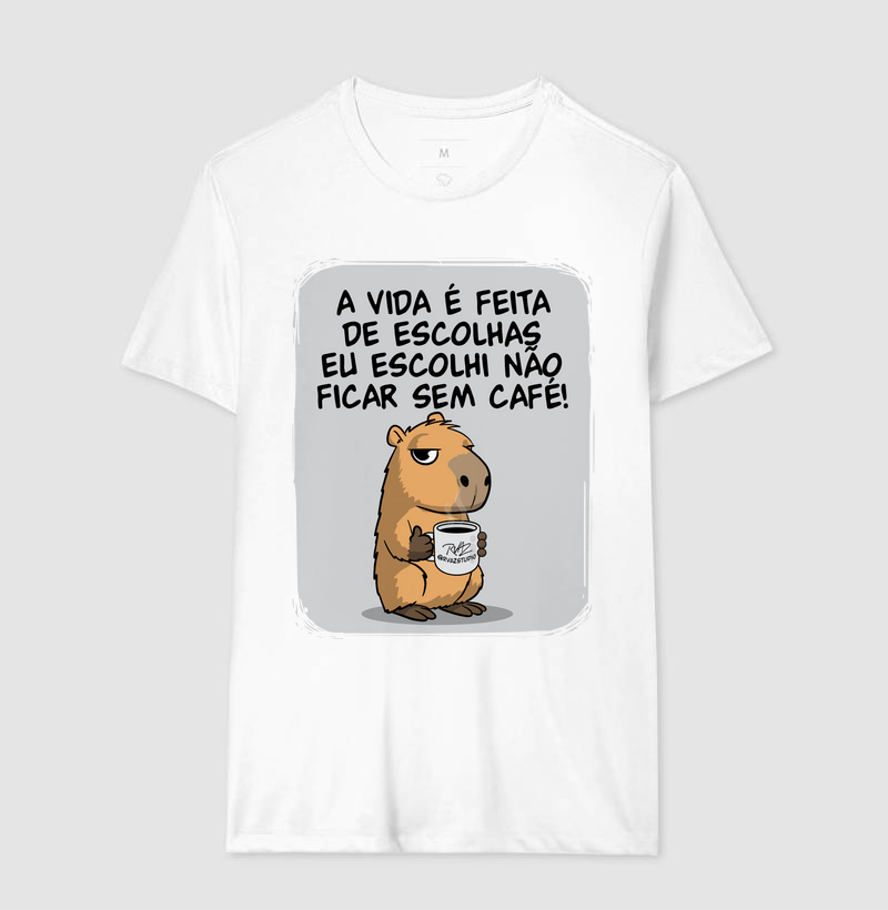 Camiseta Capivara Café - Imagem 4