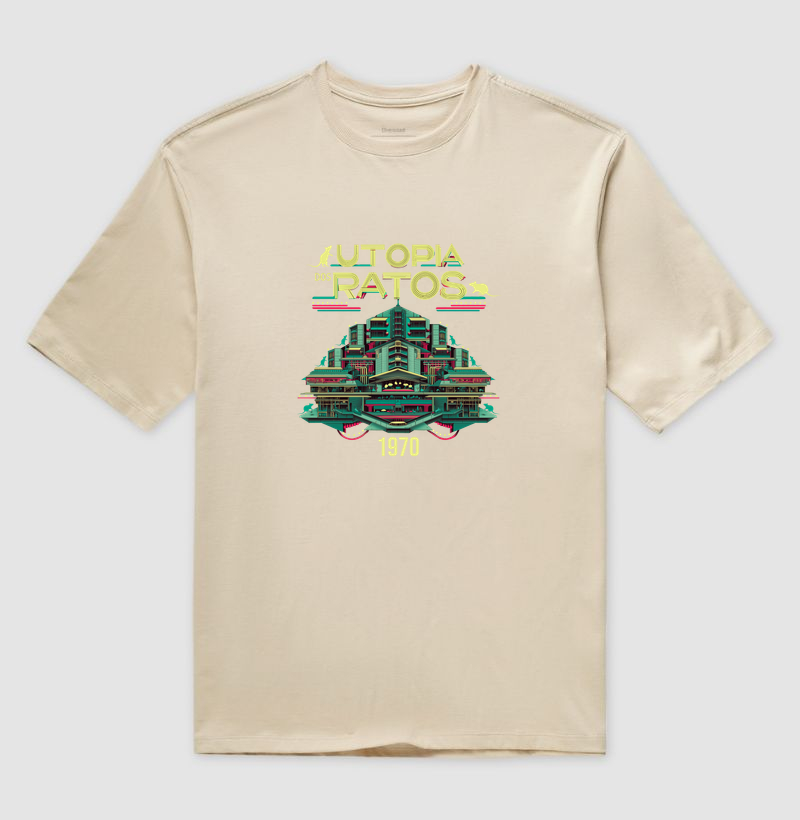 Camiseta - "Utopia dos Ratos" - Imagem 3