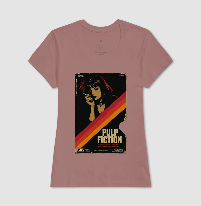 Pulp Fiction — Capa VHS Mia Wallace - Imagem 15