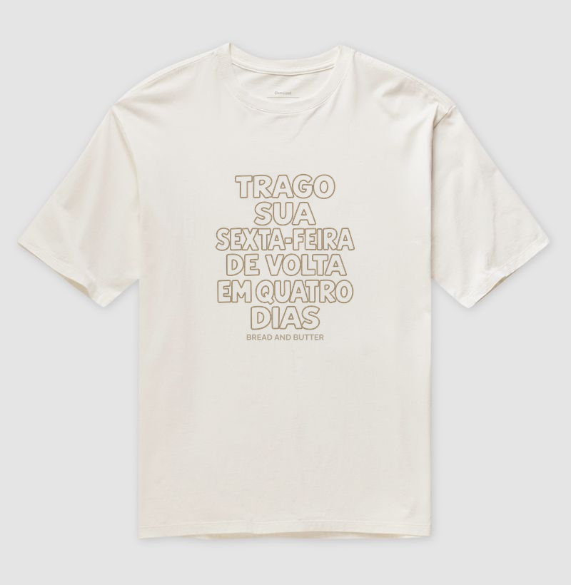 Camiseta Oversized Sextou - Imagem 2