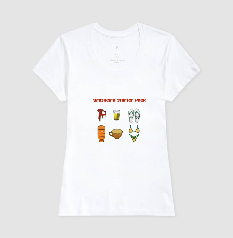 Camiseta Starter Pack Brasil - Imagem 3