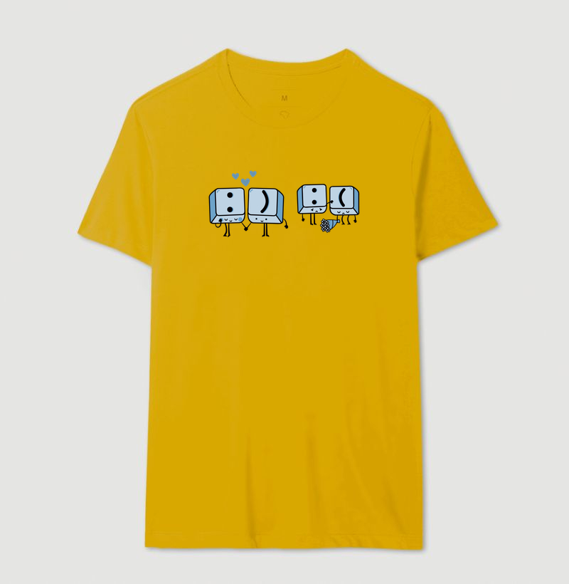 Camiseta sentimentos das teclas - Imagem 10