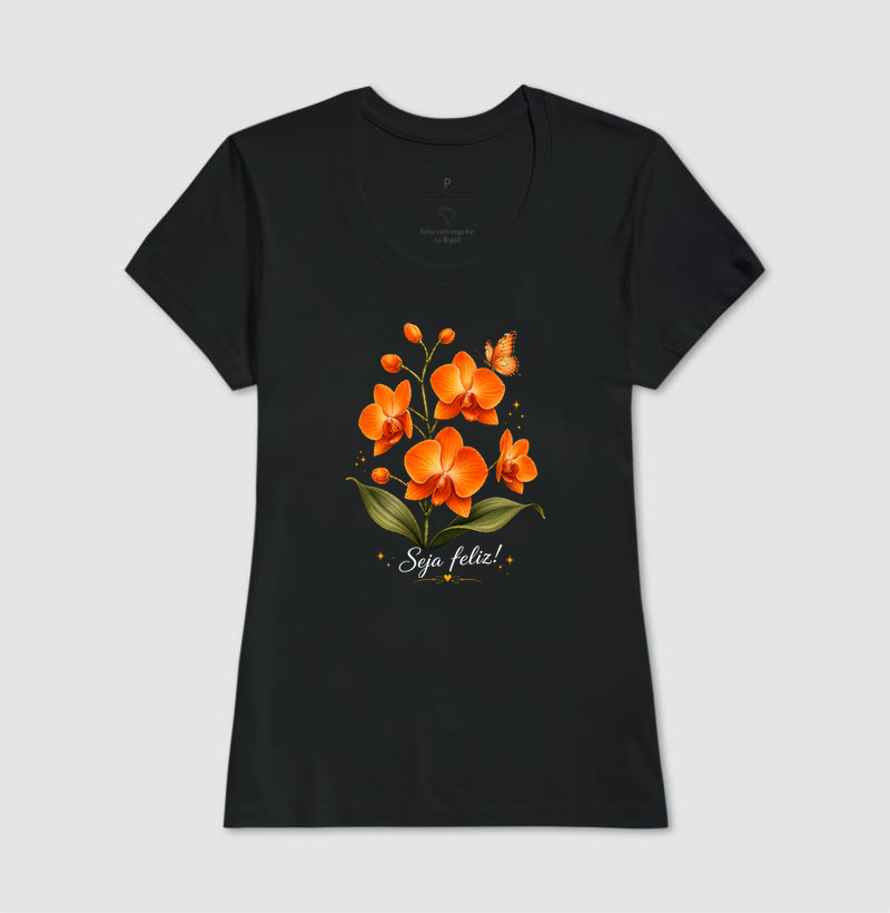 Camiseta Seja Feliz - Imagem 3