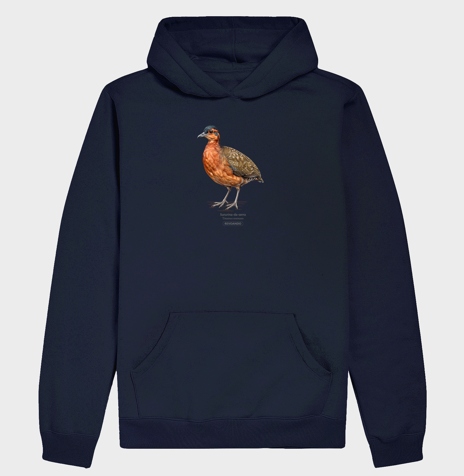 Traços Alados - Sururina-da-serra - Moletom Hoodie - Imagem 6