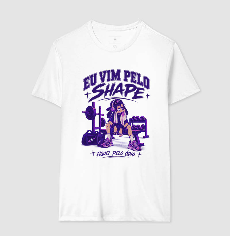 Camiseta - Eu vim pelo Shape - Imagem 3