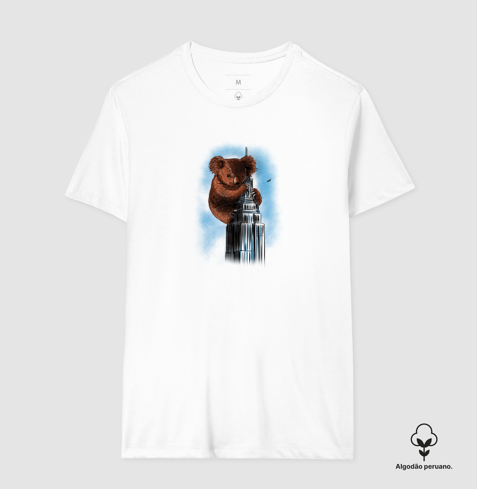 Camiseta King Koala Algodão Peruano - Imagem 2