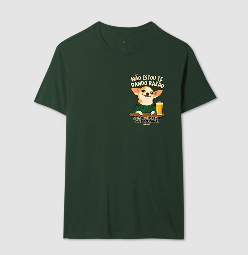 Camiseta Não Estou Te Dando Razão (estampa P) - Imagem 12